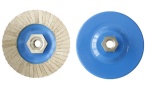 4.5'' Plastic Base Shining Concrete Grinding Flap Discs m14 5/8''-11