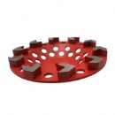 7'' 10 Arrow Seg Aggressive Concrete Grinding Cup Wheels