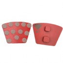 STI Slide-In Metal Diamond Dots Concrete Grinding Trapezoids