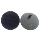 3'' XPS Flat Face Velcro Holder W/ 1 Post For Resin Bond Diamond Pucks