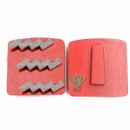 Scanmaskin Snap-On Triple Zig Zag Segments Concrete Grinding Tools