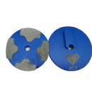 3'' Terrco Speed Shift Backing 5S T Segments Concrete Grinding Pucks