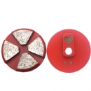 2''-1/2'' Terrco Speed Shift B.E.DS 4S Diamond Grinding Pucks