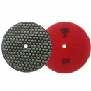 6'' 150mm Honeycomb Dry Diamond Edge Resin Polishing Pads