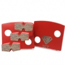 Polar Mag System Triple H Segments Diamond Grinding Discs