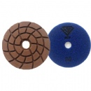 3'' 4'' 7mm Stone Polishing Wet Resin Bonded Diamond Pads