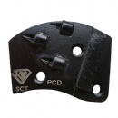 Contec Bolt-On Plate Triple Mini Pcds W/ Single Diamond Bar