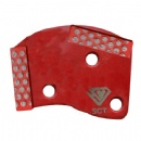 Contec Bolt-On Trap Double Metal Dot Diamonds Concrete Grinding Segments