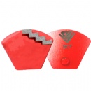 Jiansong Trapezoid Single Step Shape Seg Diamond Grinding Discs