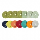 Light Green Wet Use Diamond Resin Polishing Pads