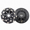 5'' 125mm 16S Mini Square-Diamonds Concrete Grinding Cup Wheels