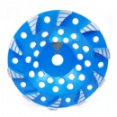 7'' 180mm 10S Vortex Segments Concrete Grinding Handheld Diamond Discs