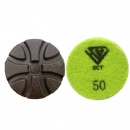 3'' Cyclone Dry Concrete Floor Polishing Resin Bonded Diamond Pads