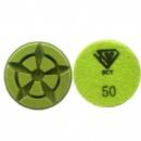 3 In. Granite Floor Wet Resin Bond Diamond Polishing Discs