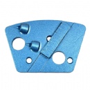 Kut - Rite trapezoidal PCD doble PCD n tiras resistentes al desgaste scraper