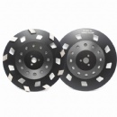 10'' 250mm 9 Rhombus Concrete Floor Grinder Diamond Wheels